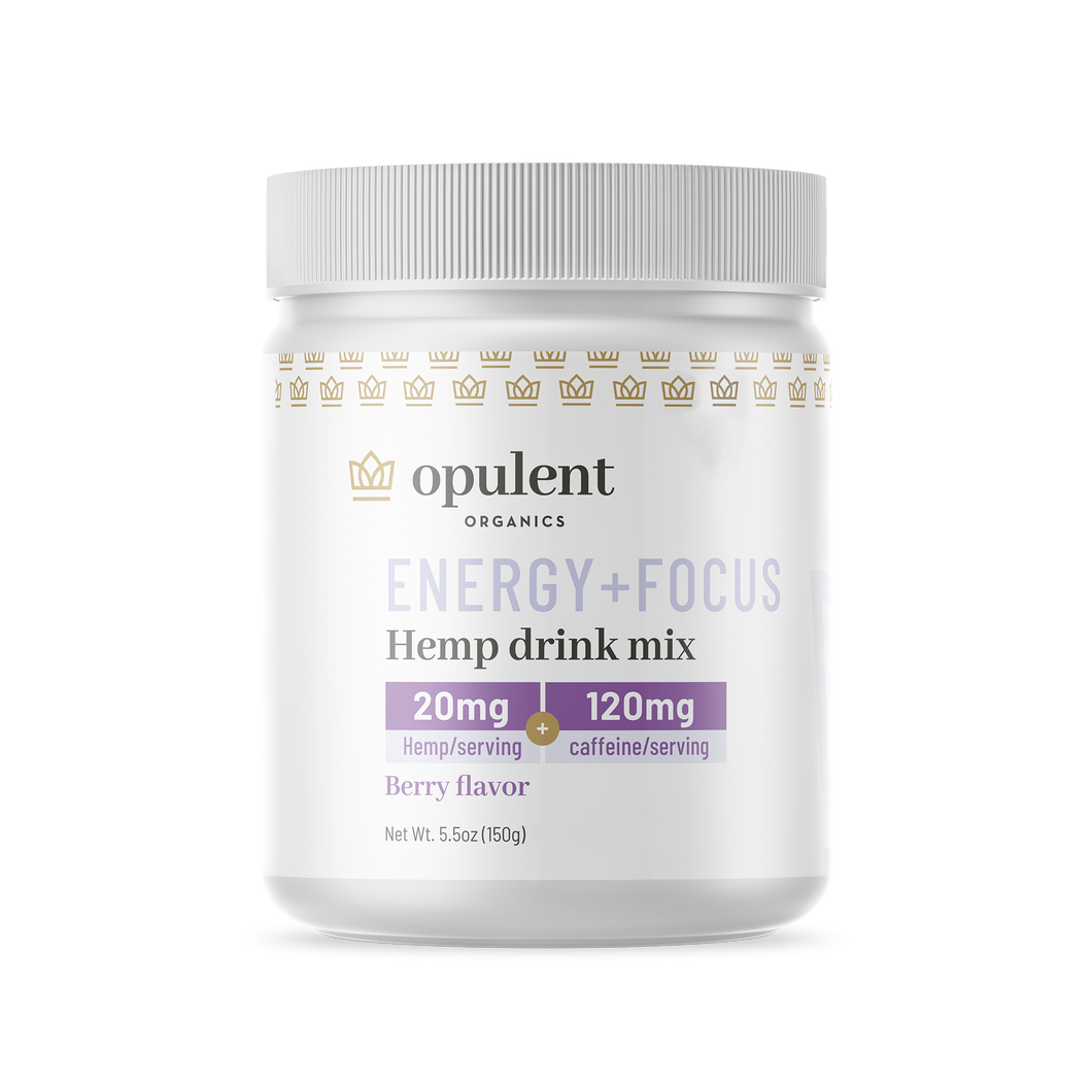 Opulent Organics CBD Energy + Focus Drink Mix